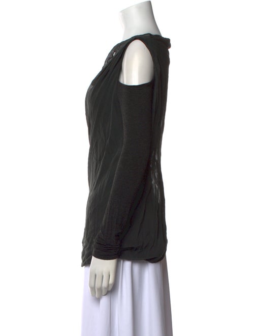 Donna Karan Silk Cowl Neck Romper