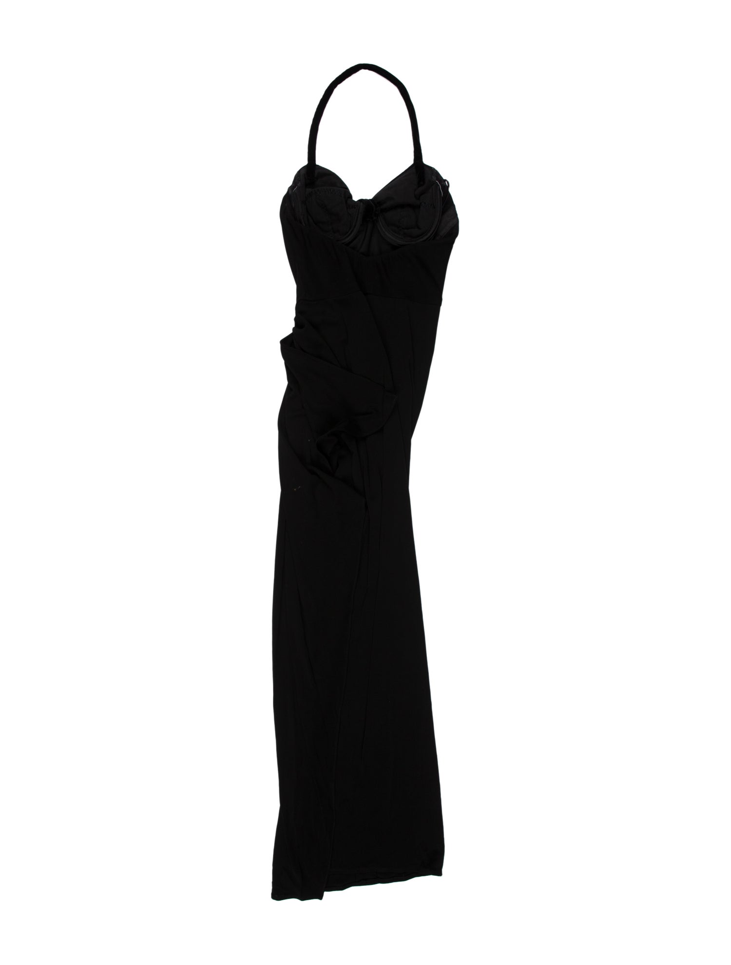Donna Karan Cowl Neck Long Dress
