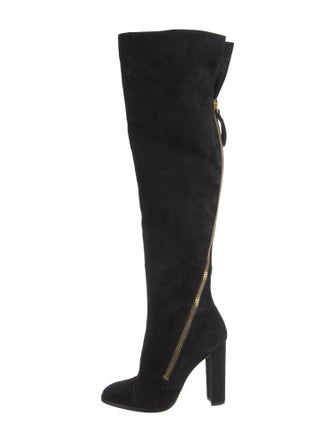 Donna Karan Suede Boots