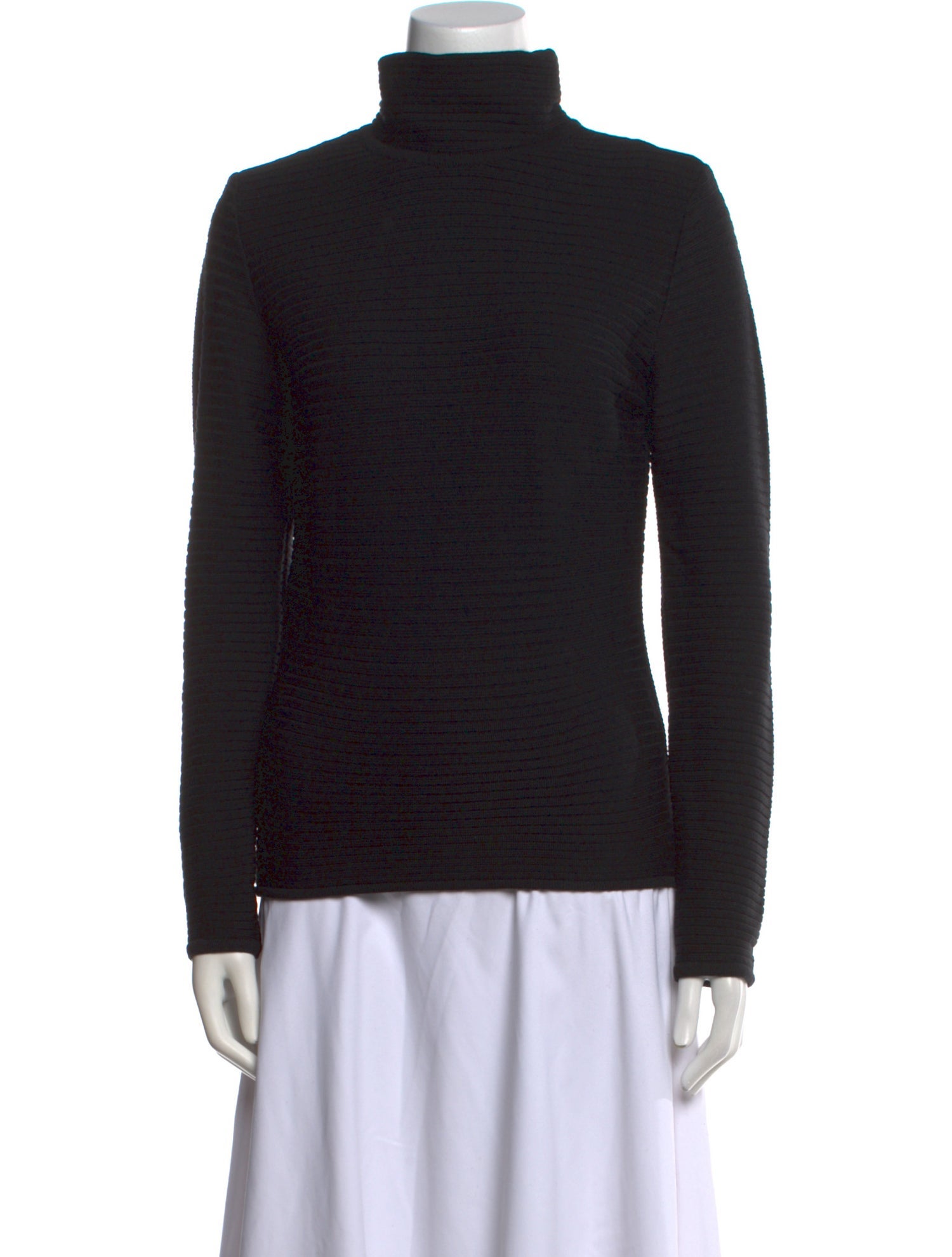 Donna Karan Wool Turtleneck Sweater