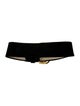 Donna Karan Wide Suede Waist Belt