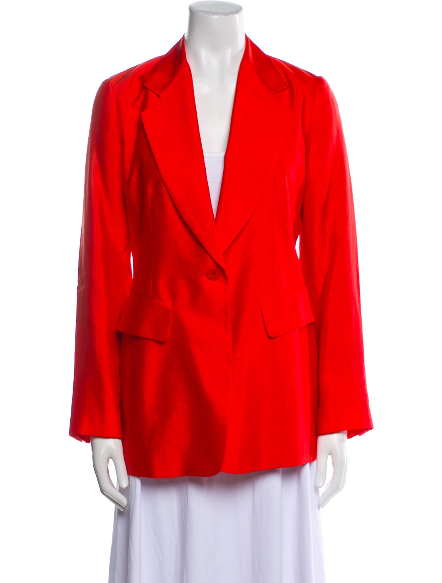 Donna Karan Silk Blazer