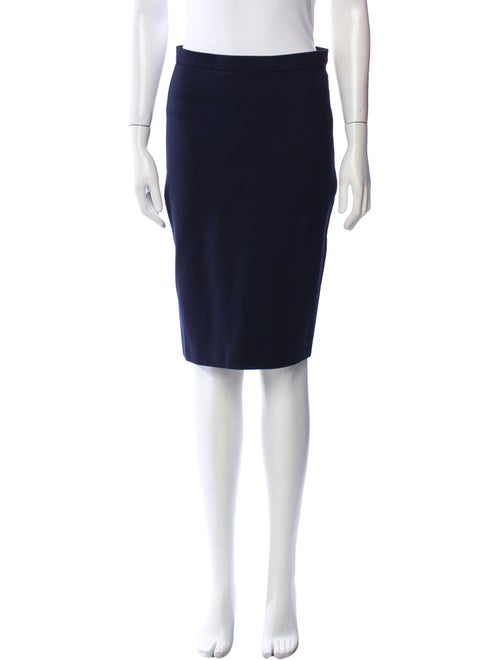 Donna Karan Wool Knee-Length Skirt