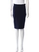 Donna Karan Wool Knee-Length Skirt