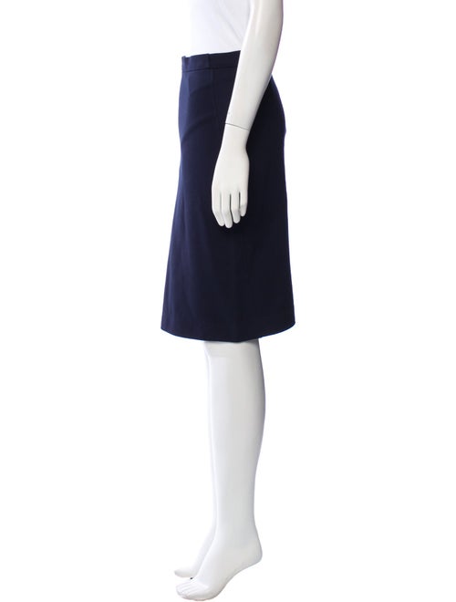 Donna Karan Wool Knee-Length Skirt
