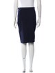 Donna Karan Wool Knee-Length Skirt