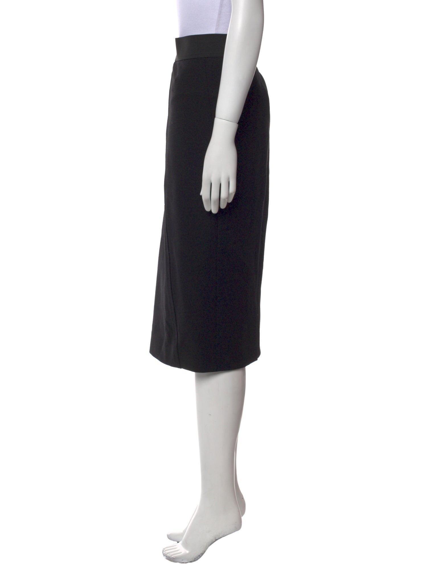 Donna Karan Wool Knee-Length Skirt