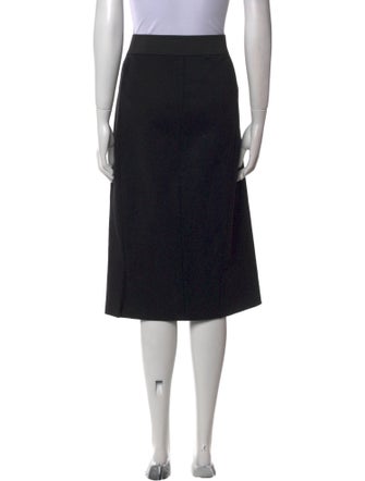 Donna Karan Wool Knee-Length Skirt