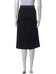 Donna Karan Wool Knee-Length Skirt