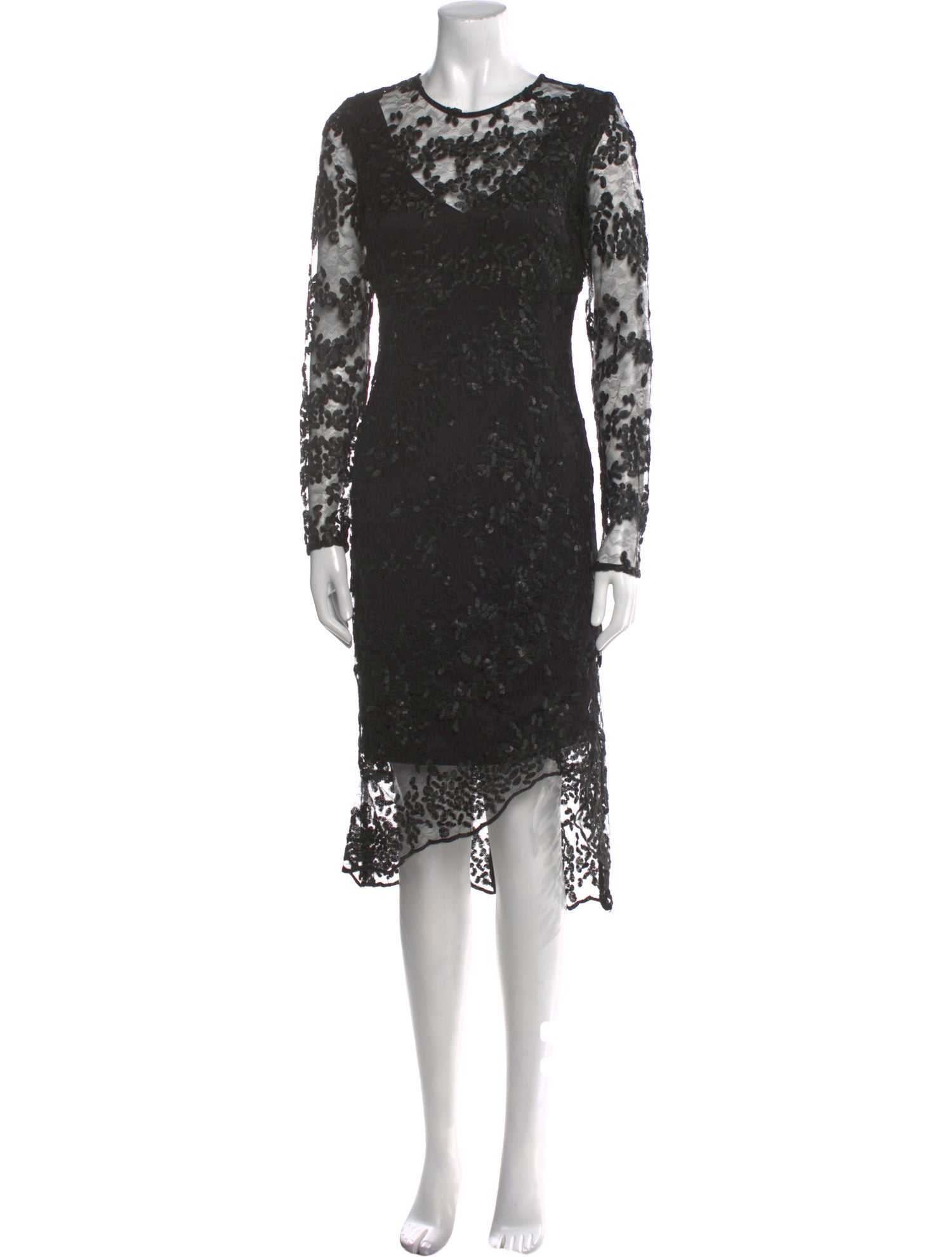 Donna Karan Nylon Midi Length Dress w/ Tags