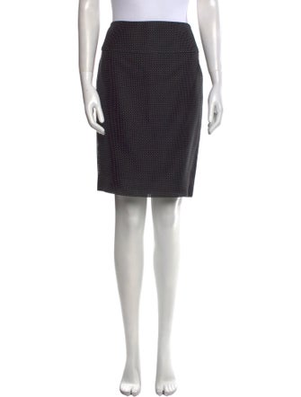 Donna Karan Silk Knee-Length Skirt