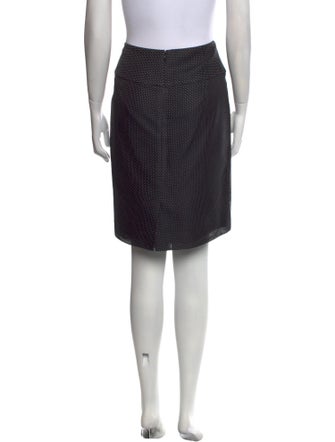 Donna Karan Silk Knee-Length Skirt