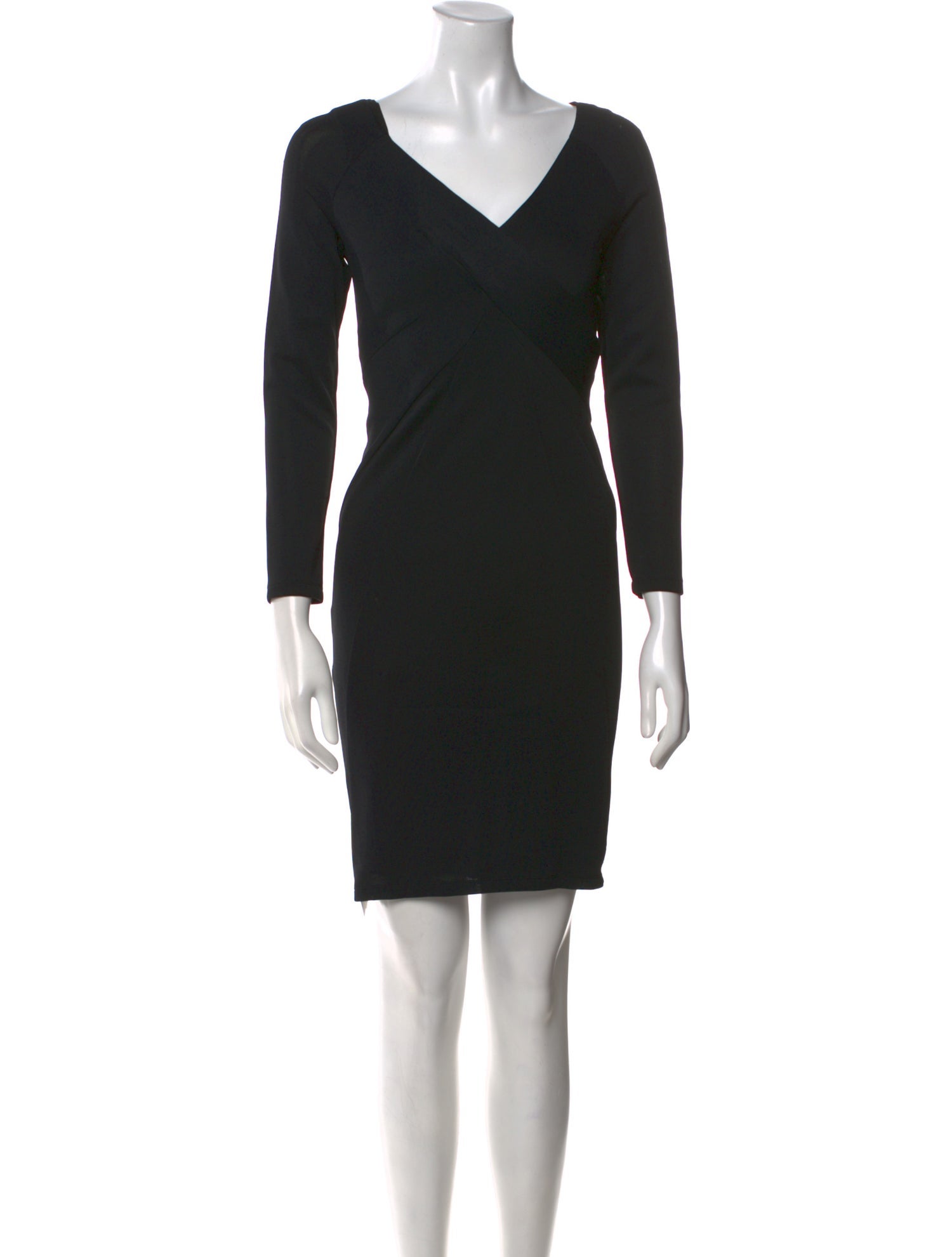 Donna Karan V-Neck Mini Dress
