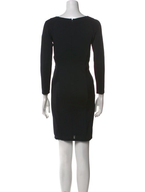Donna Karan V-Neck Mini Dress