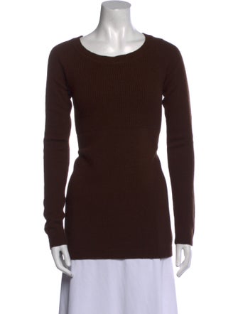 Donna Karan Scoop Neck Sweater
