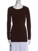 Donna Karan Scoop Neck Sweater