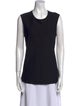 Donna Karan Crew Neck Sleeveless Top
