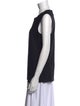 Donna Karan Crew Neck Sleeveless Top
