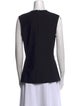 Donna Karan Crew Neck Sleeveless Top