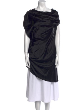 Donna Karan Silk Cowl Neck Tunic