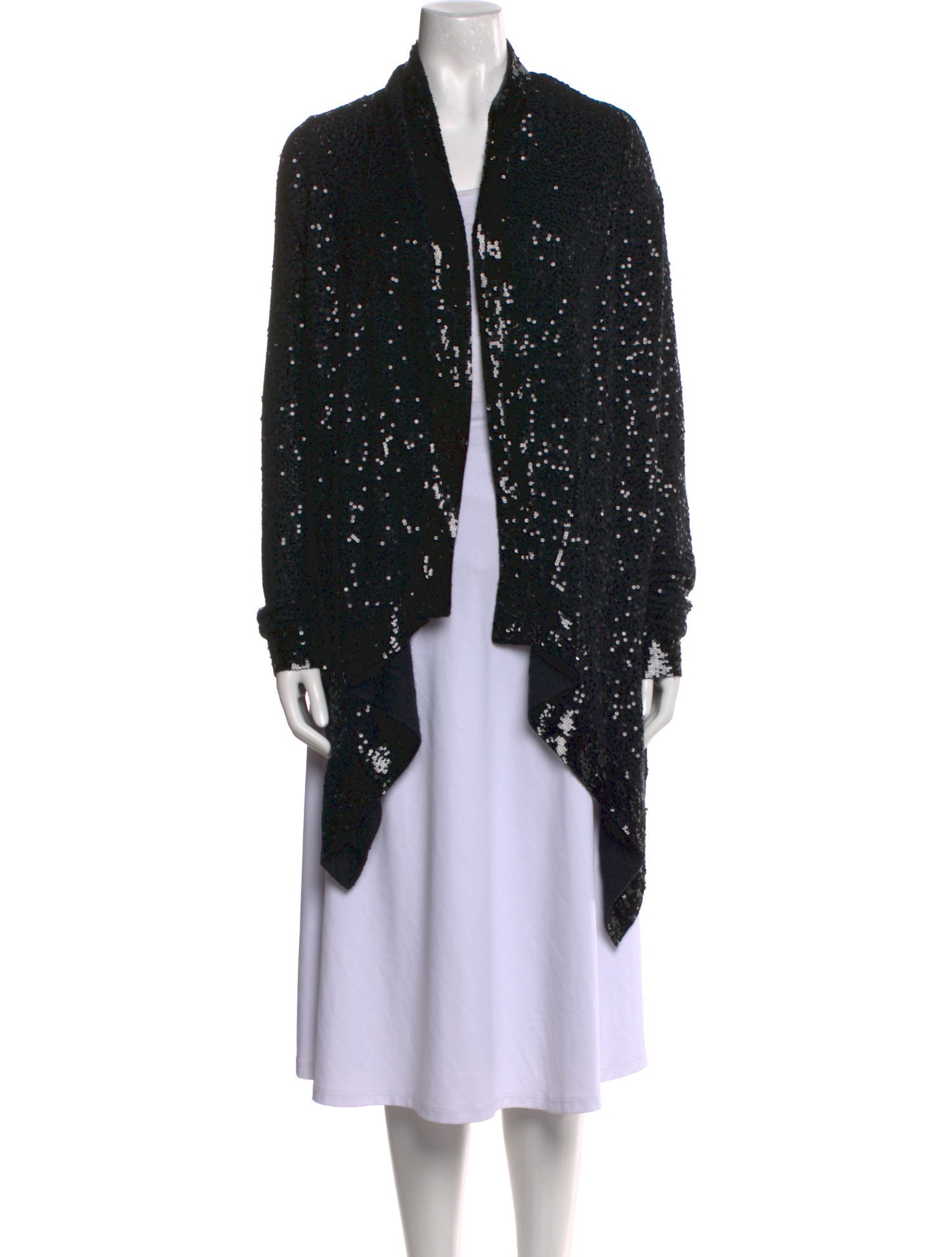 Donna Karan Cashmere Open Front Sweater w/ Tags