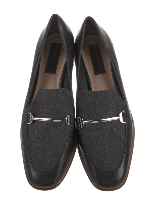 Donna Karan Leather Loafers