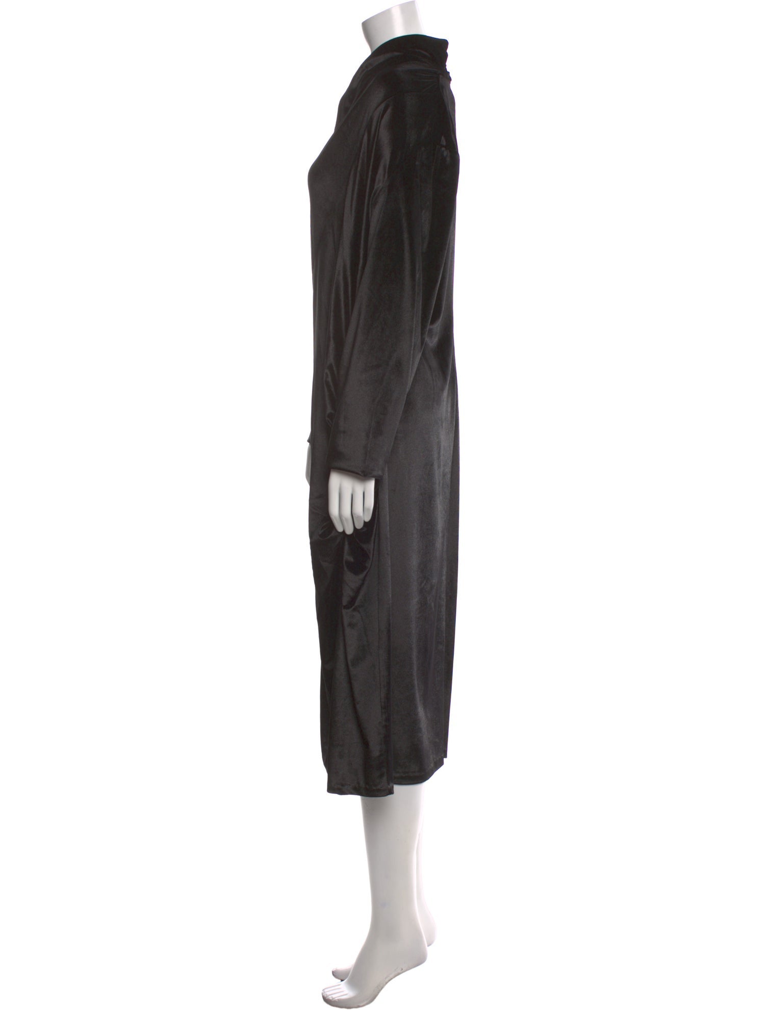 Donna Karan Cowl Neck Midi Length Dress w/ Tags