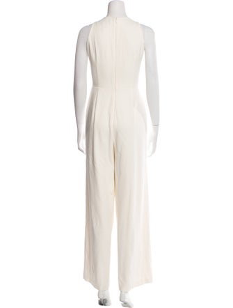 Donna Karan Crew Neck Jumpsuit