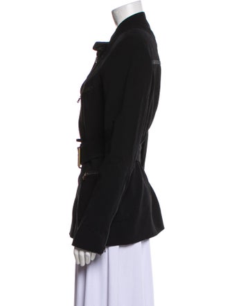 Donna Karan Wool Fur Jacket