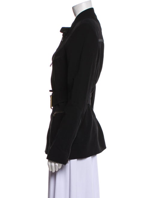 Donna Karan Wool Fur Jacket