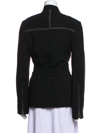 Donna Karan Wool Fur Jacket