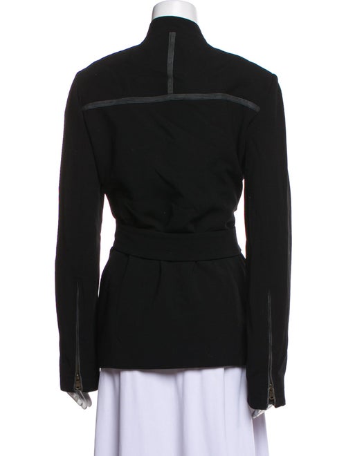 Donna Karan Wool Fur Jacket