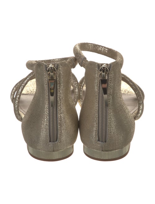 Donna Karan Leather Gladiator Sandals