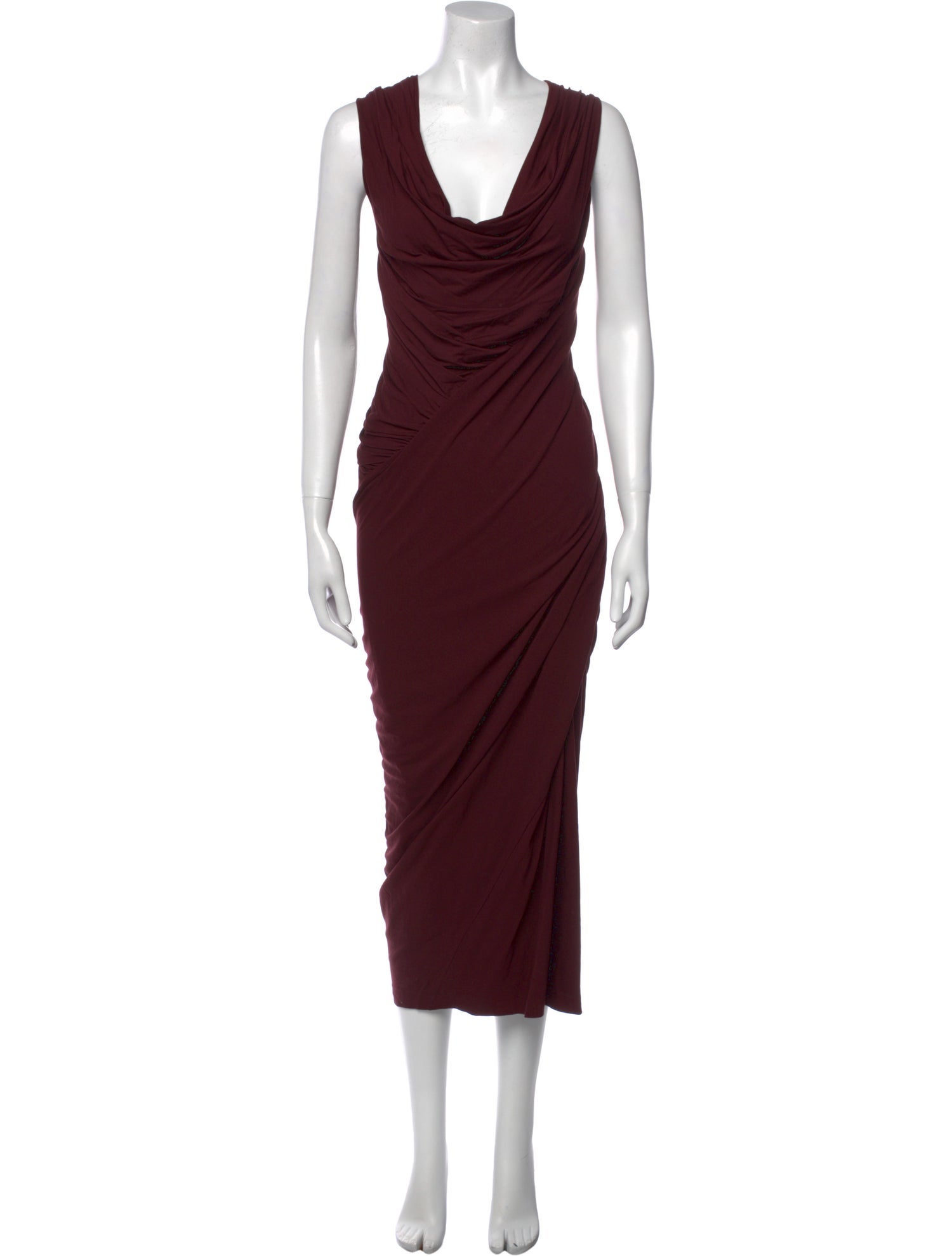 Donna Karan Cowl Neck Long Dress w/ Tags