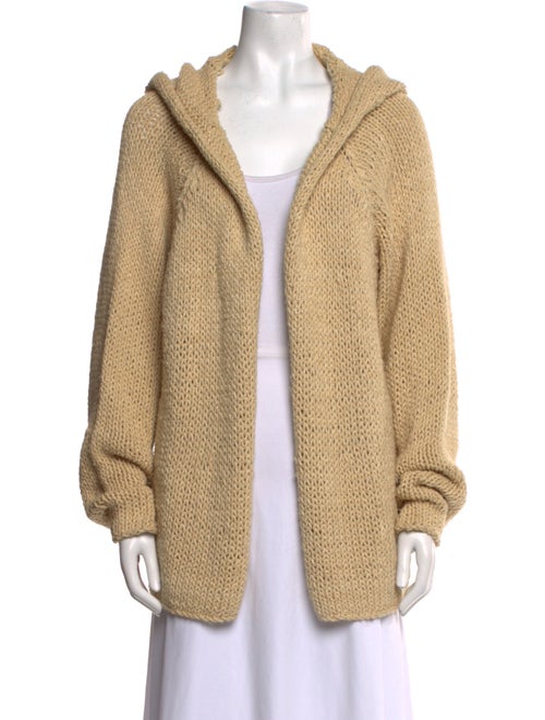 Donna Karan Open Front Sweater
