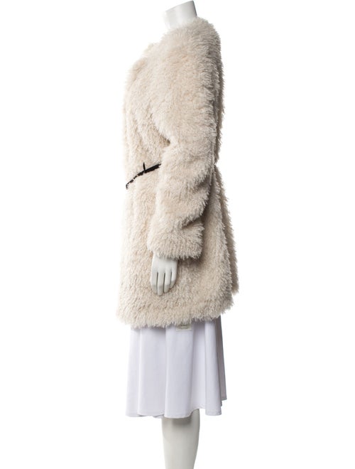 Donna Karan Faux Fur Faux Fur Coat
