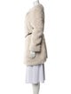 Donna Karan Faux Fur Faux Fur Coat