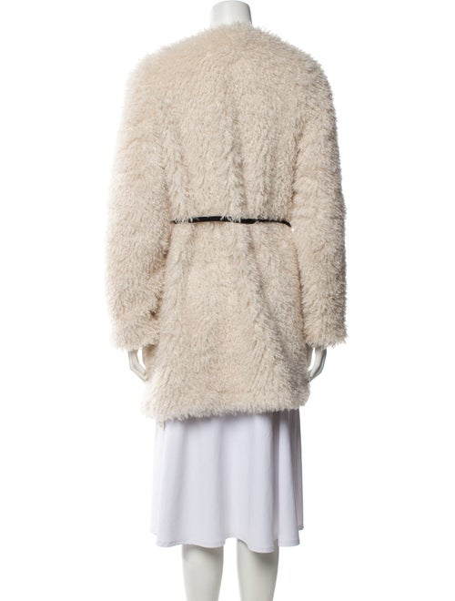 Donna Karan Faux Fur Faux Fur Coat