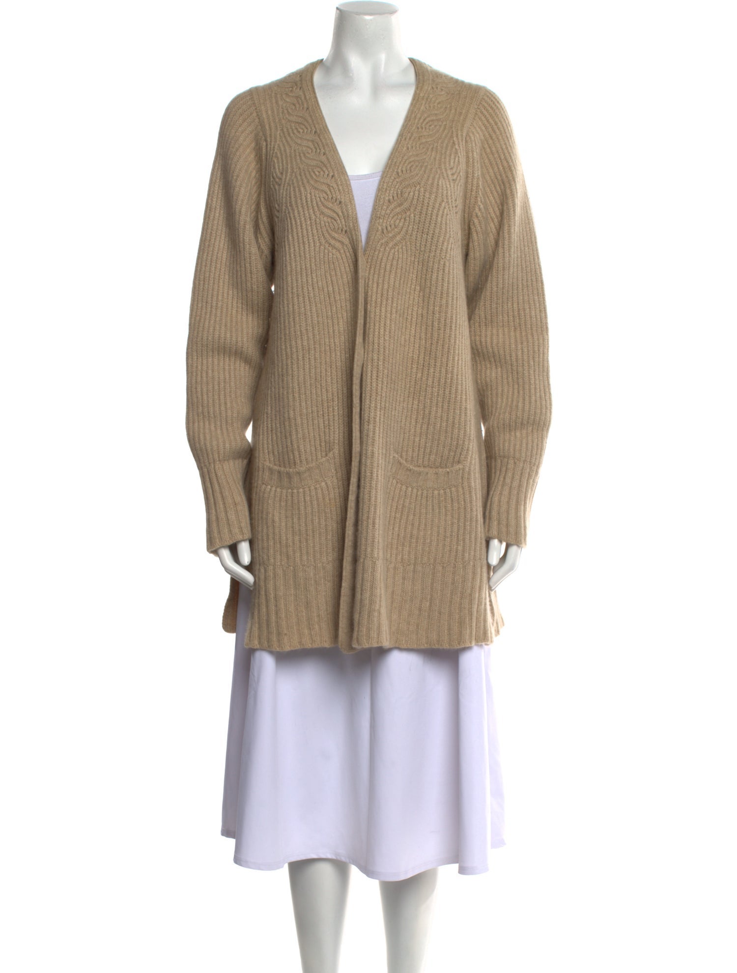 Donna Karan Cashmere V-Neck Sweater