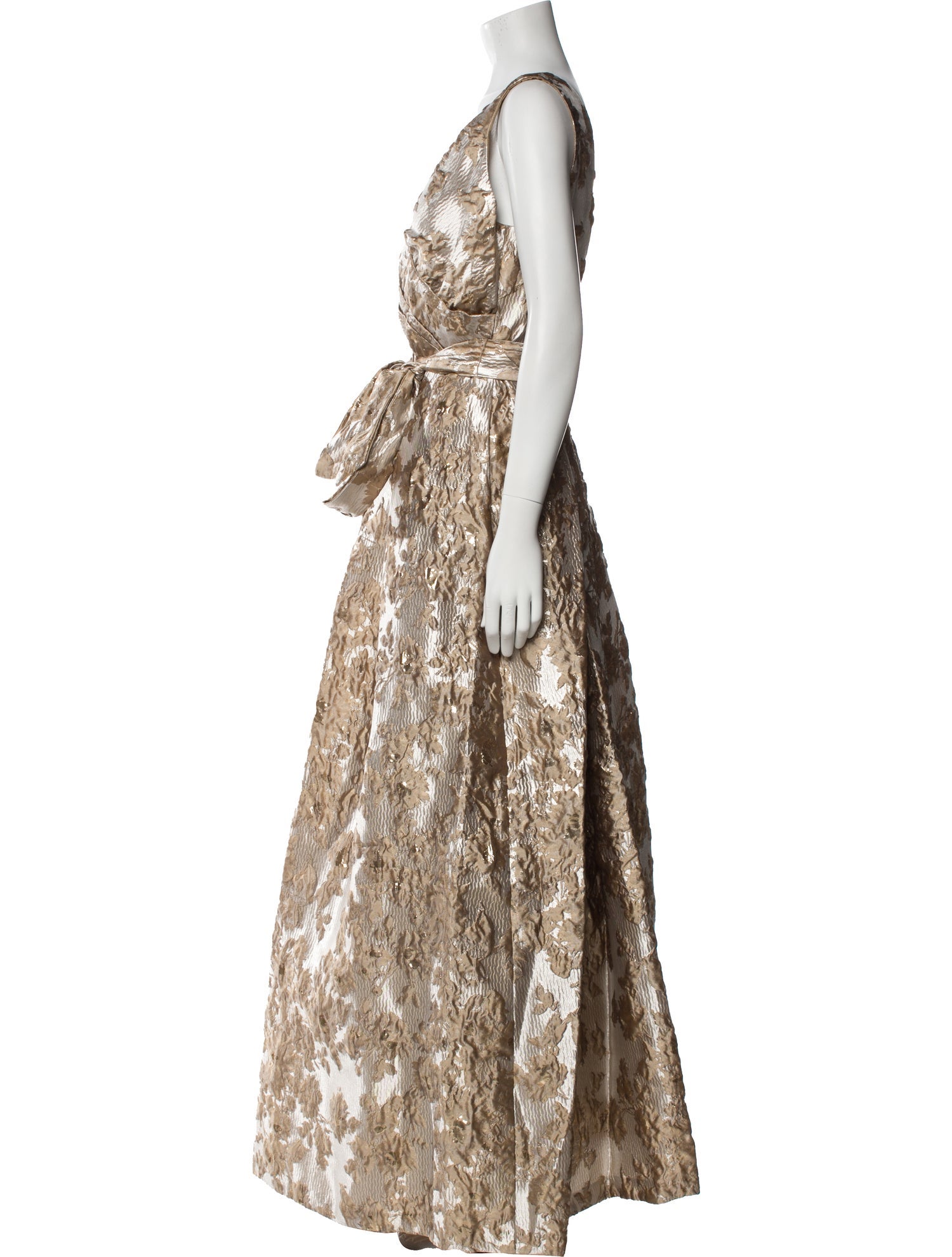 Donna Karan Animal Print Long Dress w/ Tags