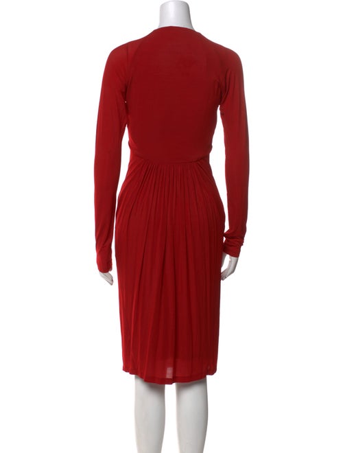 Donna Karan V-Neck Mini Dress