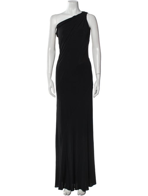 Donna Karan One-Shoulder Long Dress