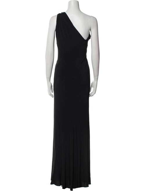 Donna Karan One-Shoulder Long Dress