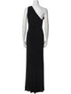 Donna Karan One-Shoulder Long Dress