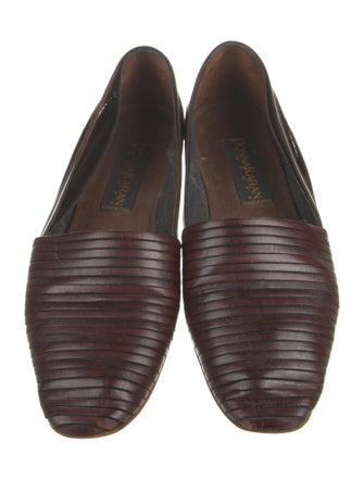 Donna Karan Leather Loafers