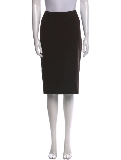 Donna Karan Wool Knee-Length Skirt