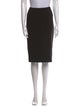 Donna Karan Wool Knee-Length Skirt