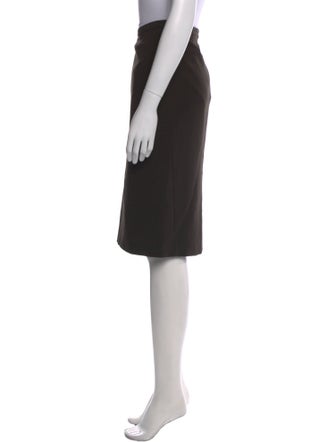 Donna Karan Wool Knee-Length Skirt