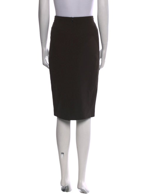Donna Karan Wool Knee-Length Skirt