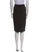 Donna Karan Wool Knee-Length Skirt